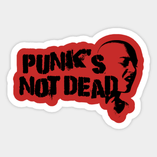 Punk's Not Dead Rock Revolution Riot T-Shirts Sticker